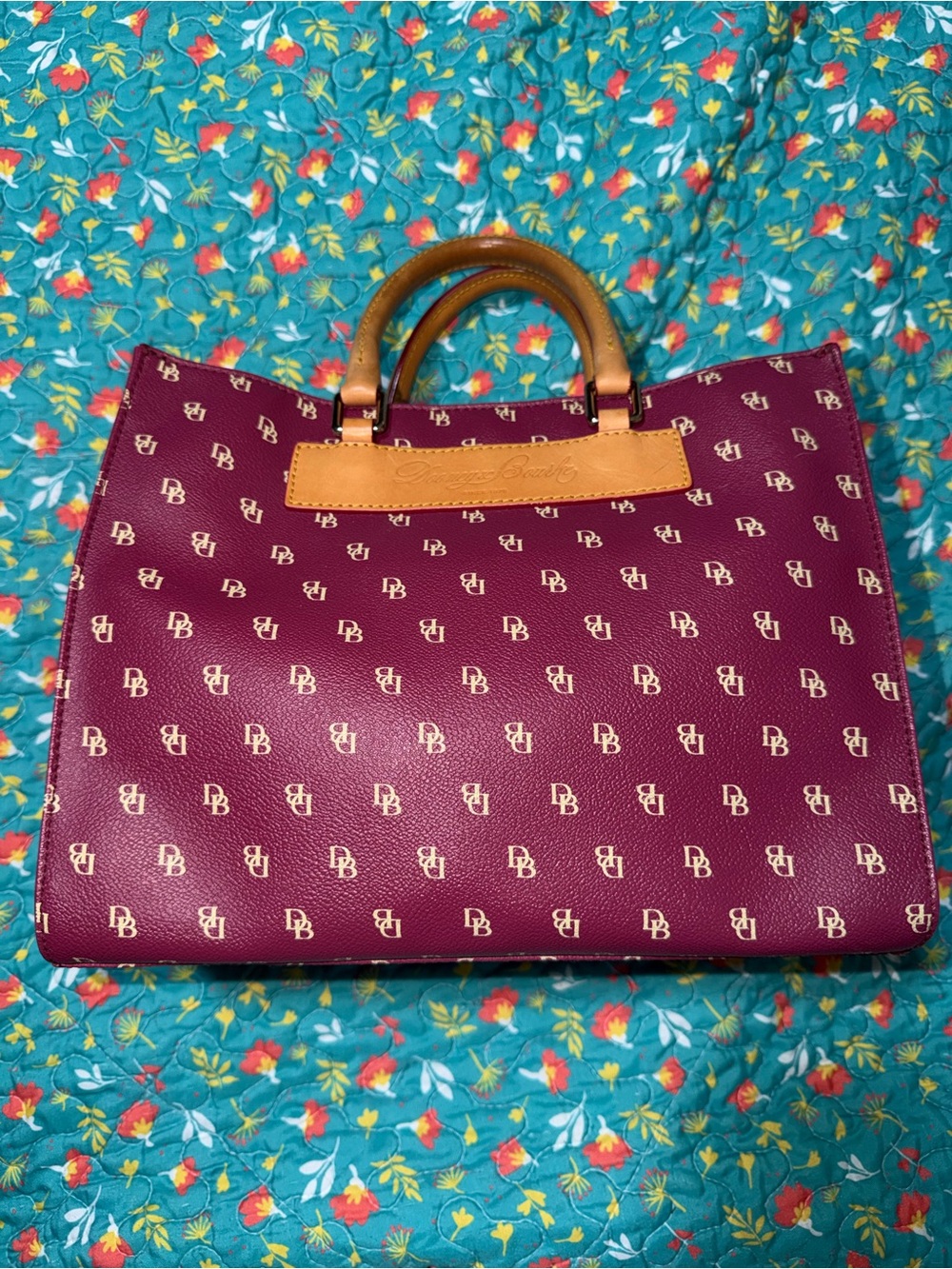 Dooney & Bourke Gretta Janine Top Handle Bag with Shoulder Strap